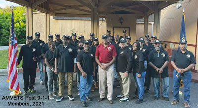 AMVETS Post 9-1-1 Members 2021